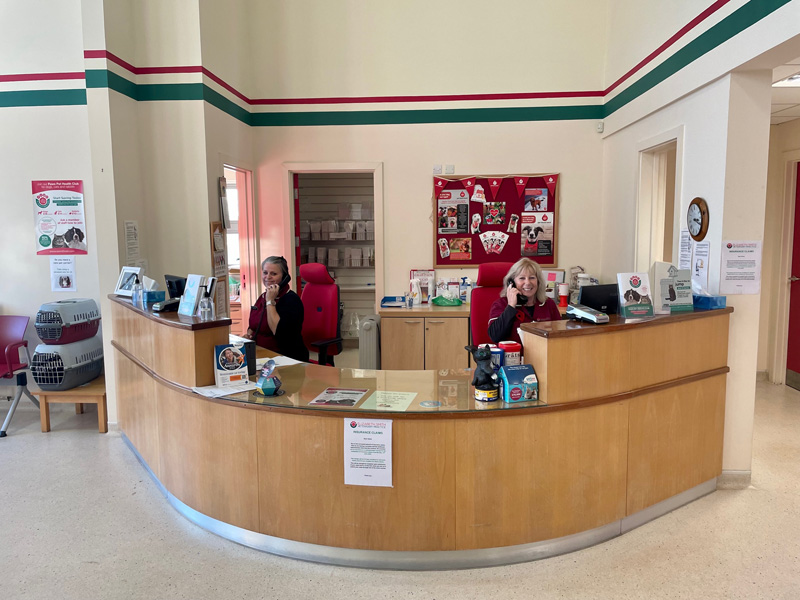 Elizabeth Smith Veterinary Practice exterior, Upper Caldecote, Biggleswade